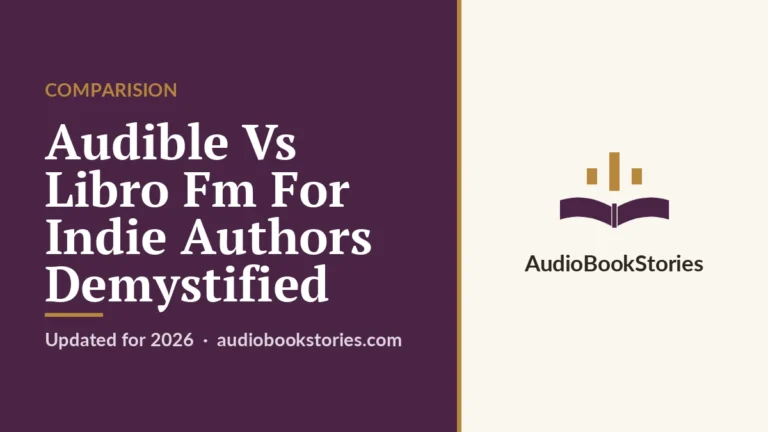 Audible Vs Libro Fm For Indie Authors Demystified · Comparision — AudiobookStories