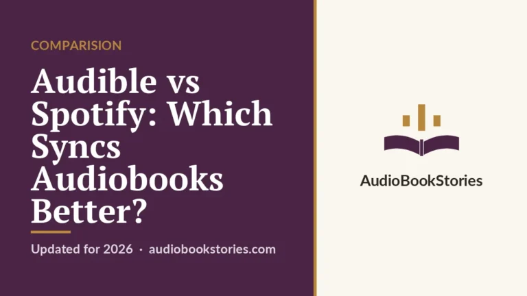 Audible vs Spotify: Which Syncs Audiobooks Better? · Comparision — AudiobookStories